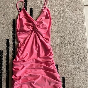 Pink Lucy in the sky hoco dress